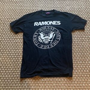 Ramones Black Short Sleeve Tee